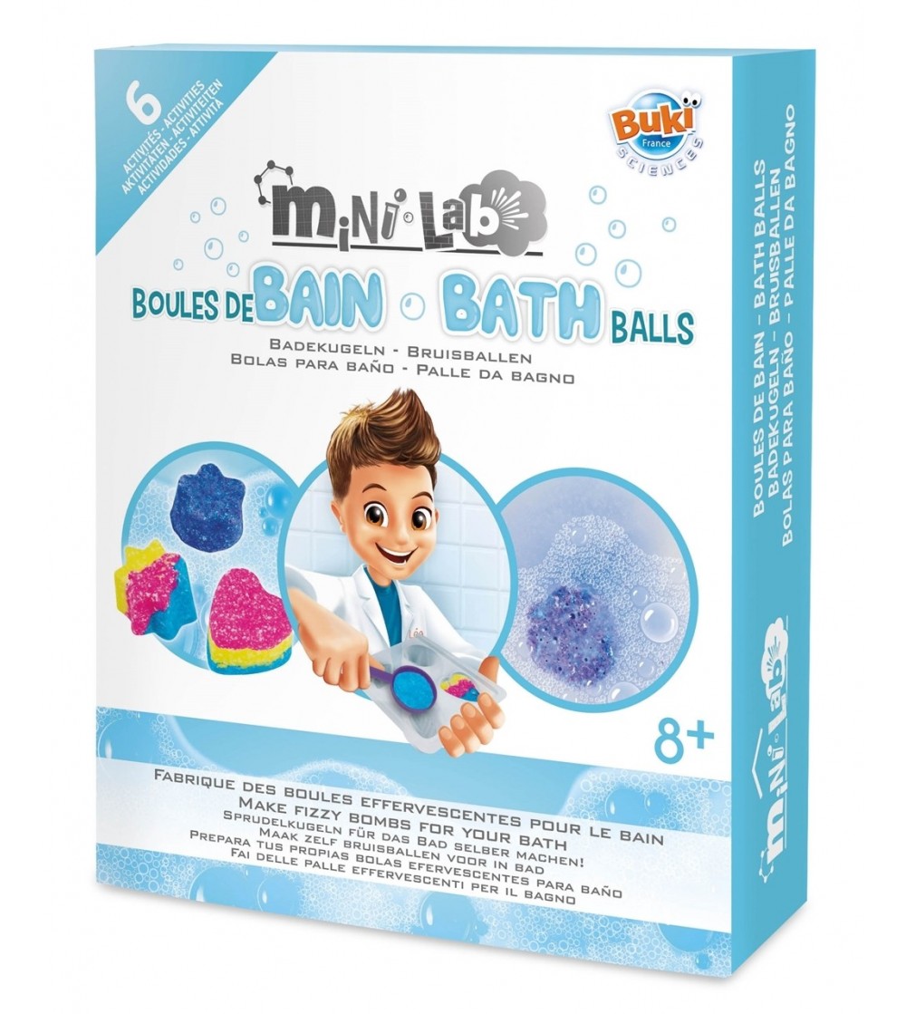 Kit Buki France - Mini - laboratorul de bile de baie - Știință și tehnică