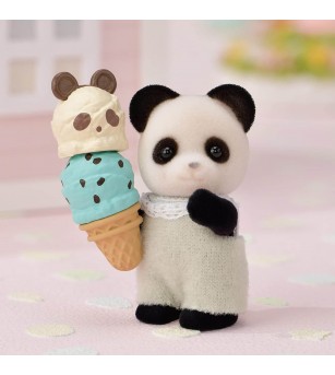 Sylvanian Families 5651 - Vehiculul de înghețată - Figurine