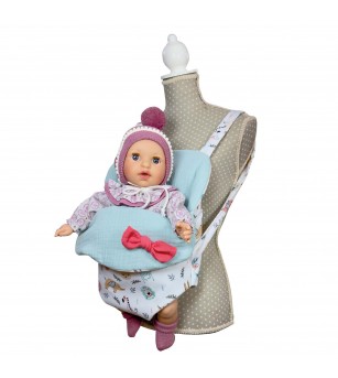 Sistem de purtare papusi, Nines D'Onil, cu print animale - Căsuțe de păpuși și accesorii