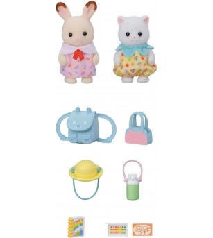Figurine Sylvanian Families 5747 - Prieteni de la gradiniță - Figurine Figurine Sylvanian Families 5747 - Prieteni de la gradiniță - Figurine
