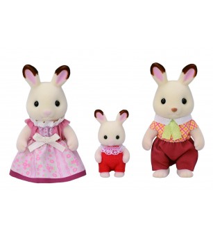 Figurine Sylvanian Families 5768 - Trio de iepurași Ciocolată - Figurine Figurine Sylvanian Families 5768 - Trio de iepurași Ciocolată - Figurine