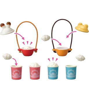 Sylvanian Families 5653 - Set Popcorn Delivery Trike și Figurina Oiță - Figurine