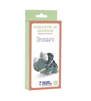 Macheta 3D din carton, Dinozaur, Graine Creative - Lucru manual pentru copii Macheta 3D din carton, Dinozaur, Graine Creative - Lucru manual pentru copii