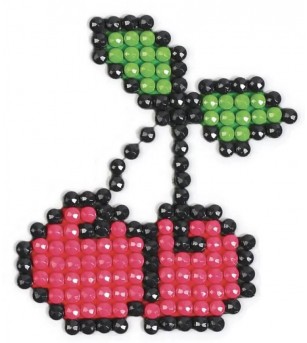 Kit mozaic cu diamante, Cirese, Graine Creative - Mozaic copii