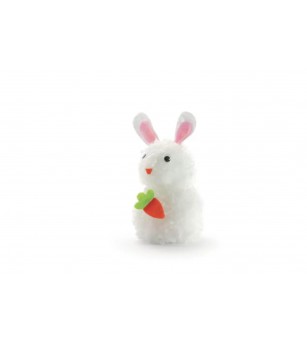 Set de creație pom-pom, Iepuraș, Graine Creative - Seturi creative DIY