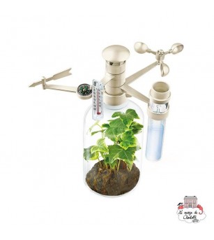 Set educativ statie meteo 22 x 17 cm, 4M Kidz Labs - Mediu înconjurător