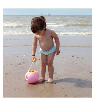 Mini Ballo, Galetusa pentru apa, roz, Quut Toys - Jucării pentru nisip