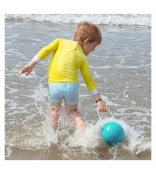Mini Ballo, Galetusa pentru apa, banana blue, Quut Toys - Jucării pentru nisip