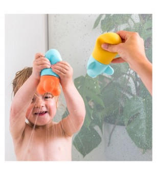 Squeezi Rocket, jucarie stropitoare de baie din silicon - Jucării pentru nisip