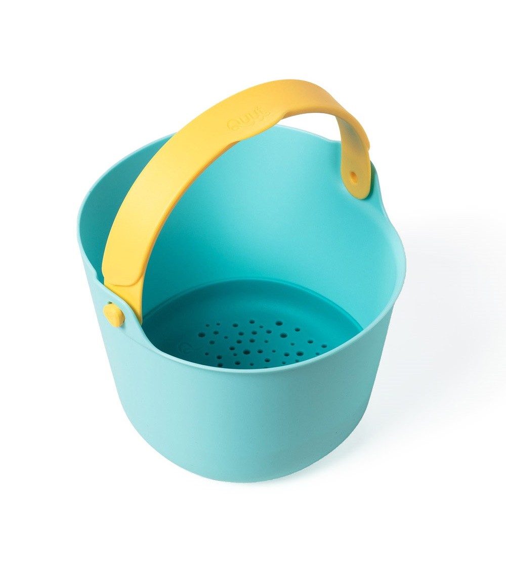 Bucki, galetusa cu sita, albastru deschis, Quut Toys - Jucării pentru nisip