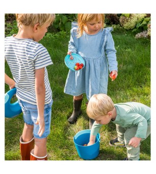 Bucki, galetusa cu sita, albastru, Quut Toys - Jucării pentru nisip