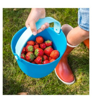 Bucki, galetusa cu sita, albastru, Quut Toys - Jucării pentru nisip