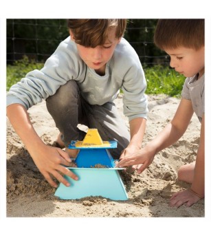 Pira, set forme pentru nisip piramide, Quut Toys - Jucării pentru nisip
