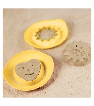 Set de plaja Triplet, jucarii multifunctionale, Quut Toys - Jucării pentru nisip