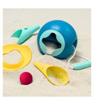 Set de plaja Ballo, jucarii multifunctionale, Quut Toys - Jucării pentru nisip
