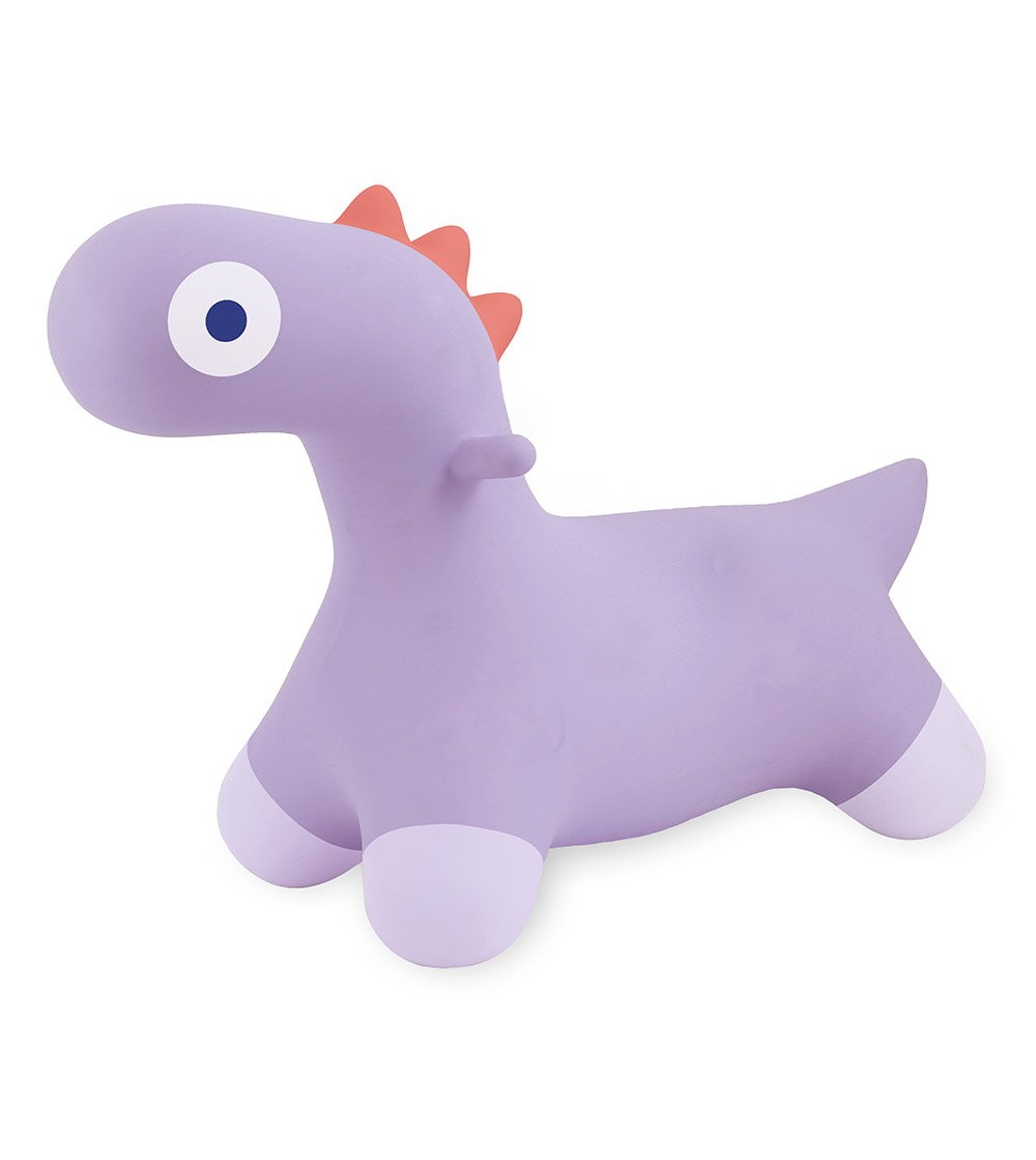 Hoppi Dino, dinozaur gonflabil saltaret, mov - Jucării pentru nisip