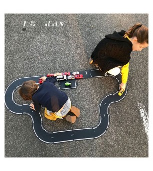 Traseu auto Waytoplay, Grand Prix, 24 piese - Vehicule de jucărie