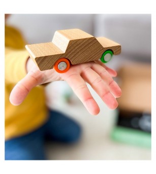 Traseu auto Waytoplay, Highway Car Edition, 25 piese - Vehicule de jucărie