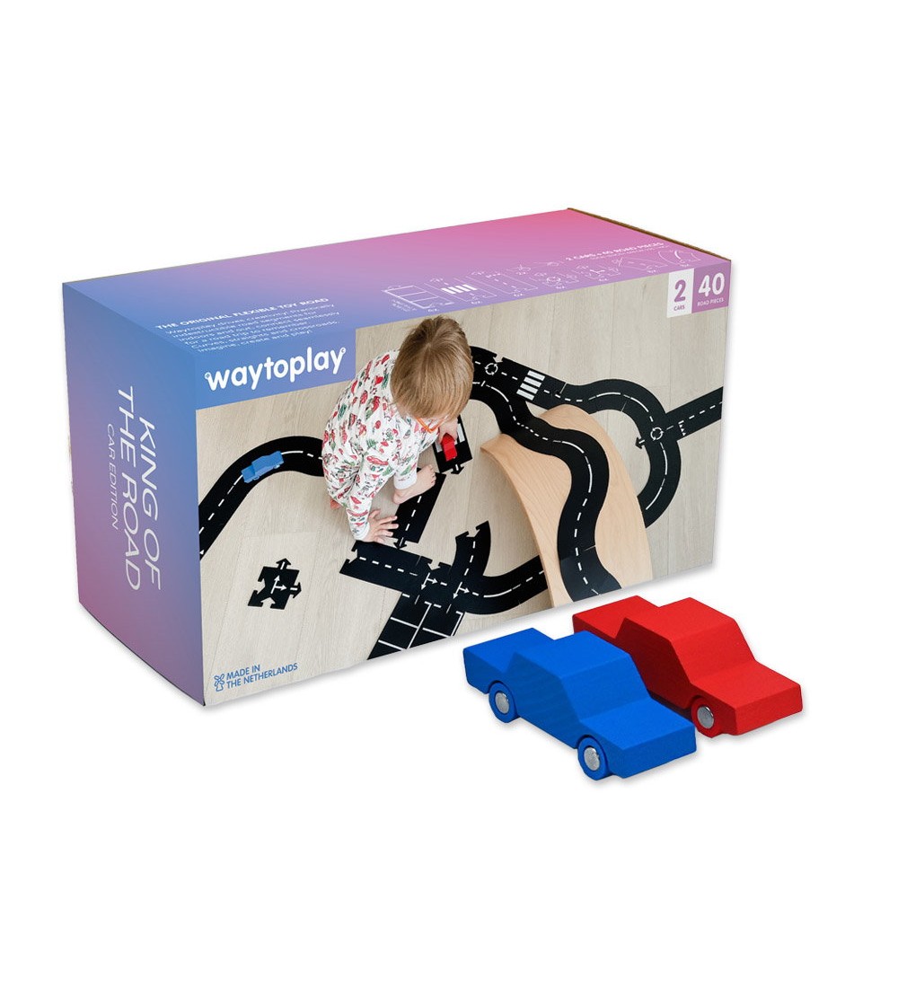 Traseu auto Waytoplay, King of the road, Car Edition - Vehicule de jucărie