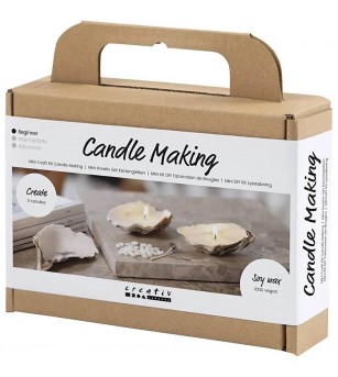 Kit DIY lumânări din ceară de soia în scoică - Seturi creative DIY Kit DIY lumânări din ceară de soia în scoică - Seturi creative DIY