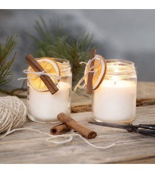 Set fitile pentru lumânări, 5 bc, L: 10 cm - Seturi creative DIY