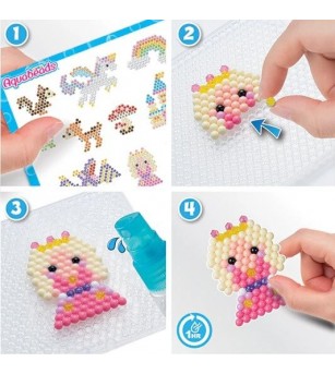 Set mărgele Aquabeads - Magical Fairytale Craft Studio, 1500 bc - Seturi cu mărgele și brățări
