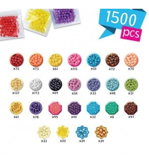 Set mărgele Aquabeads - Magical Fairytale Craft Studio, 1500 bc - Seturi cu mărgele și brățări