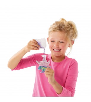 Set creativ copii - Sticle de arta cu nisip Galaxy unicorn si curcubeu - Seturi cu nisip colorat și sclipici