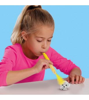 Set creativ copii - Desenez cu aerograf 3 catei surpriza - Figurine de pictat