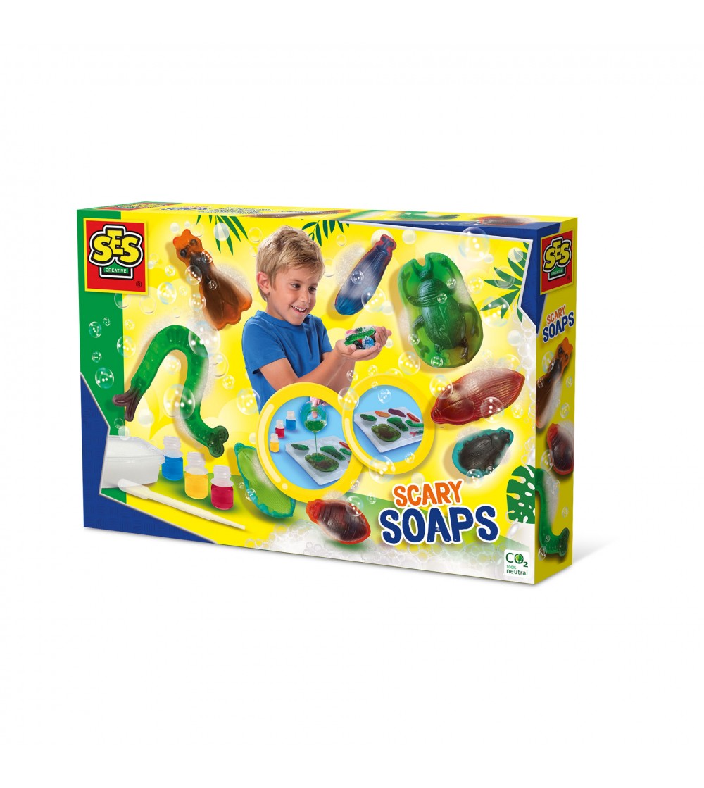 Set creativ copii - Sapun cu forme infricosatoare - Lucru manual pentru copii