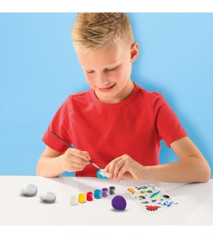 Set creativ copii - Pictura pe piatra si tehnica Rub - Seturi de pictura și desenat Set creativ copii - Pictura pe piatra si tehnica Rub - Seturi de pictura și desenat