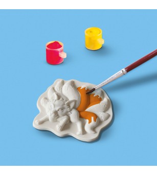 Set creativ de copii cu mulaj si pictura - Creaturi mitice - Figurine de pictat