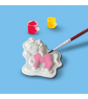 Set creativ pentru copii cu mulaj si pictura - Baby unicorn - Figurine de pictat Set creativ pentru copii cu mulaj si pictura - Baby unicorn - Figurine de pictat