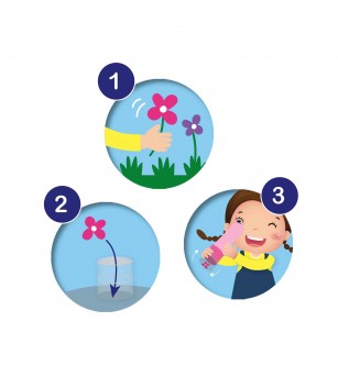 Set creativ - Decoreaza caleidoscop cu elemente din natura - Seturi creative DIY