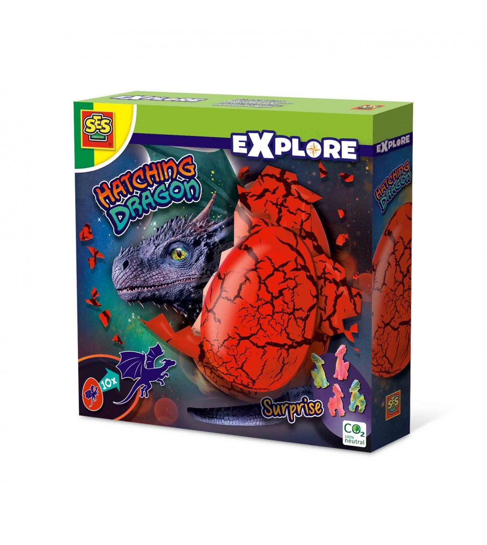 Set creativ - Eclozeaza un Dragon surpriza - Mediu înconjurător