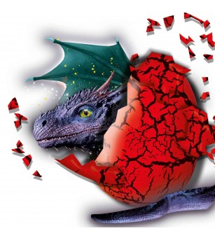 Set creativ - Eclozeaza un Dragon surpriza - Mediu înconjurător