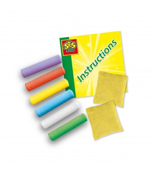 Creta pentru terenul de joaca - Jocuri 5 in 1 - Cretă colorată Creta pentru terenul de joaca - Jocuri 5 in 1 - Cretă colorată