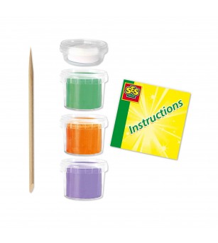 Plastilina colorata vegana FunDo - Dinozauri (3 x 90 gr - 1 x 40 gr) - Plastilină