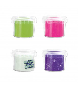 Plastilina colorata vegana Glow Feel Good 4 x 90gr - Plastilină Plastilina colorata vegana Glow Feel Good 4 x 90gr - Plastilină