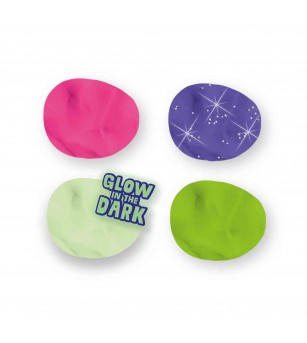 Plastilina colorata vegana Glow Feel Good 4 x 90gr - Plastilină Plastilina colorata vegana Glow Feel Good 4 x 90gr - Plastilină