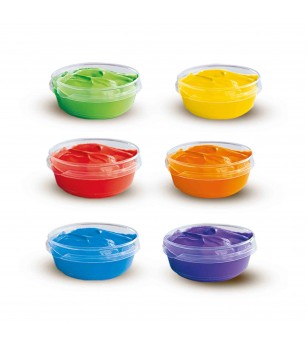 Set acuarele pentru degete (6 x 45ml) - Acuarele, pensule, blocuri de desen Set acuarele pentru degete (6 x 45ml) - Acuarele, pensule, blocuri de desen