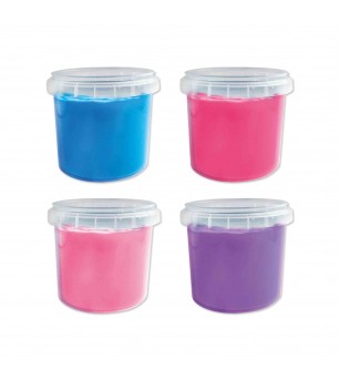 Set acuarele pentru degete, culori trendy (4 x 110ml) - Acuarele, pensule, blocuri de desen