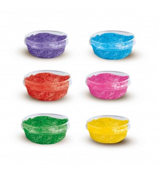 Set acuarele pasta glitter (6 x 45ml) - Acuarele, pensule, blocuri de desen Set acuarele pasta glitter (6 x 45ml) - Acuarele, pensule, blocuri de desen