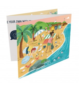 Puzzle pentru copii Prietenii Oceanului (3 in 1) si joc storytelling - Puzzle copii