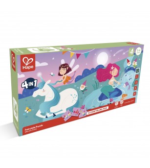 Puzzle pentru copii Zane (4 in 1) si joc storytelling - Puzzle copii