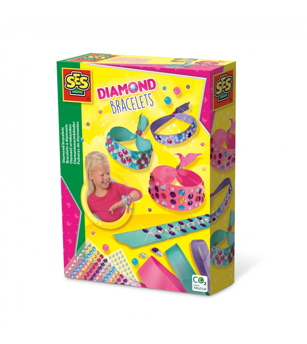 Set creativ - Pictura cu diamante bratari - Seturi cu mărgele și brățări