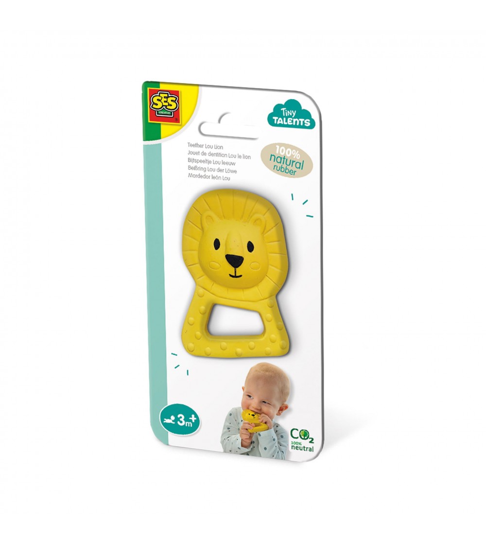 Jucarie dentitie - Leul Lion din cauciuc natural 100% - Jucării bebeluși Jucarie dentitie - Leul Lion din cauciuc natural 100% - Jucării bebeluși