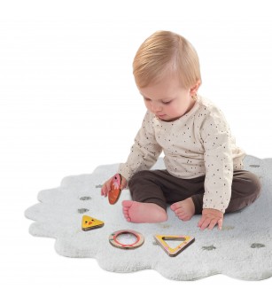 Puzzle din lemn - Doua forme - Puzzle incastru