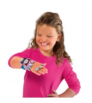 Set creativ - Inele si bratari cu sclipici - Seturi cu mărgele și brățări