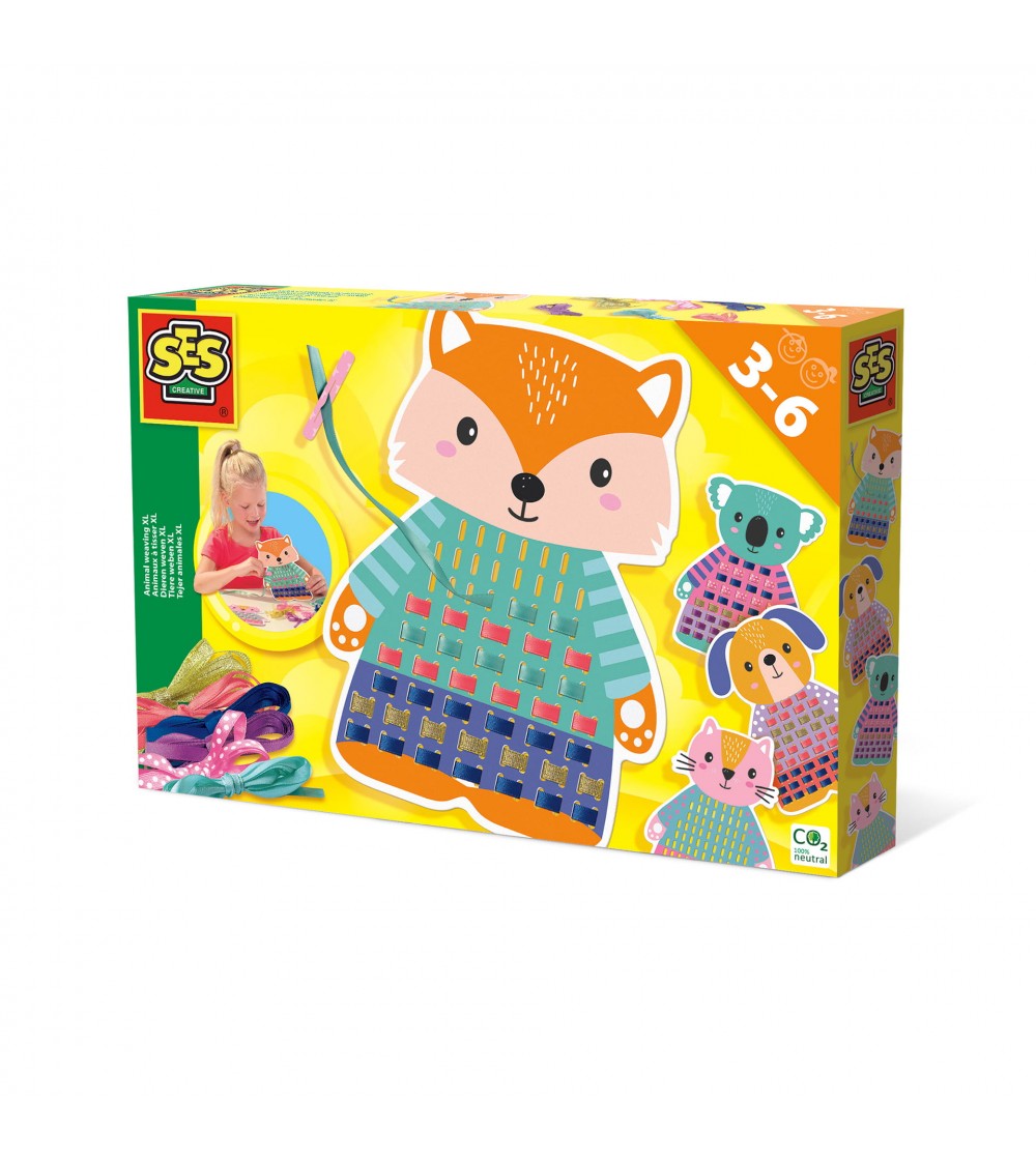 Set creativ - Animale de tesut XXL - Seturi de cusut pentru copii Set creativ - Animale de tesut XXL - Seturi de cusut pentru copii